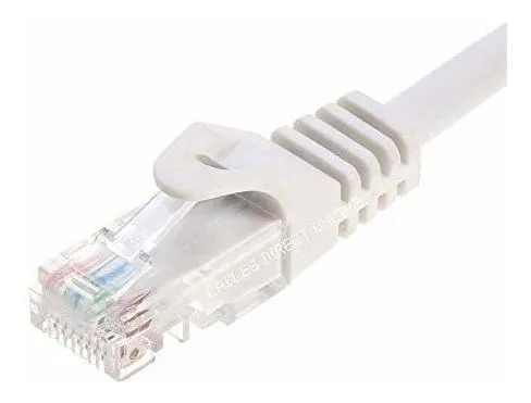 Cable De Red Ethernet Cat6 Blanco 200 Pies