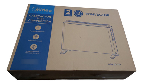 Convector Midea Ndk20-21a Color Blanco