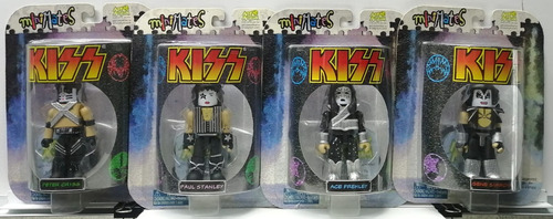 Kiss Minimates Set Completo Art Asylum 2002 Psycho Toys Luna