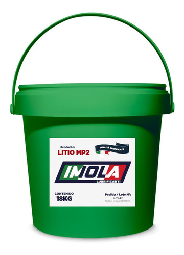 Grasa Multi Proposito Imola Litio Mp2 Balde 18 Kg.