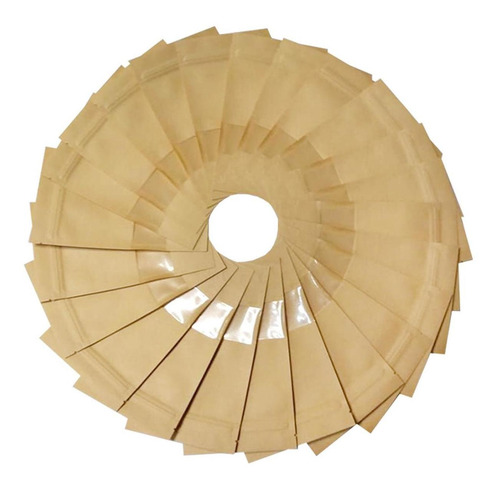 Stand Up Bolsas Sellada Con Calor, Mxsbg-003, 10x15 Cm, 50pz