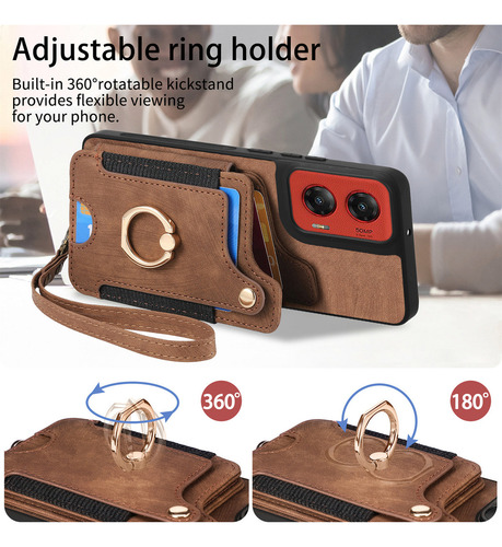 .para Funda For Moto G Stylus 5g 2024 Tipo Cartera Carcasa