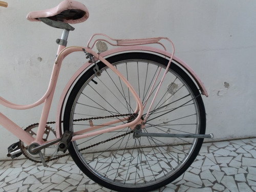 Bicicleta Monark Brisa Aro 26 Antiga Original Rosa (Usado)