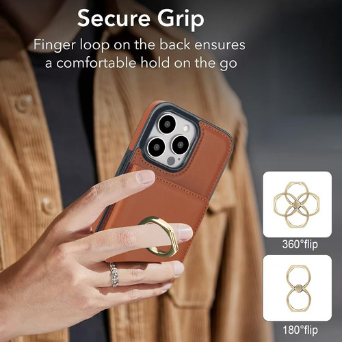 Mobile Phone Case With Card Holder For 14/15pro Max