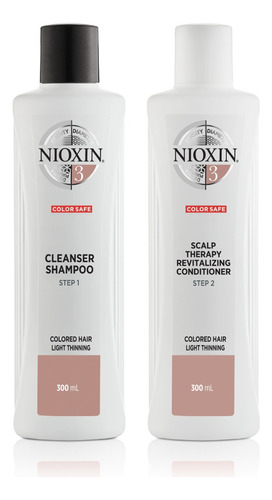 Nioxin Duo Shampoo Y Acondicionador 300ml (sistema Varios)