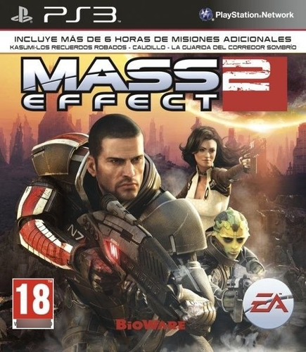 Mass Effect 2 Con Dlc En Perfecto Estado Juego Ps3