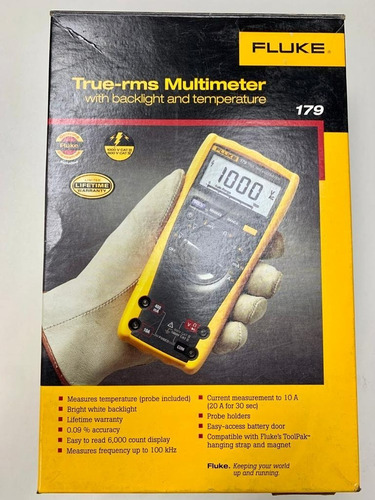 Multímetro Digital True-rms Fluke 179c