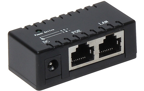 20pcs Adaptador Poe Injetor Tensão 1a-12v Poe Lan