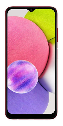 Imagen 1 de 5 de Samsung Galaxy A03s Dual SIM 64 GB rojo 4 GB RAM