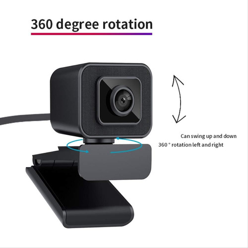 Cámara Web Usb 1080p Hd Con Micrófono