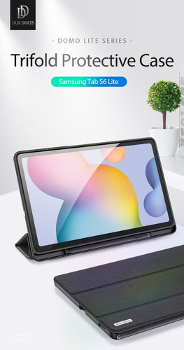 Case Funda Smart Cover Samsung Tab S6 Lite P613 10.4 2022