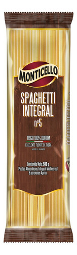 Spaghetti Monticello Integral - g a $18