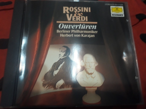 Rossini & Verdi Ouverturen - Von Karajan - Cd 