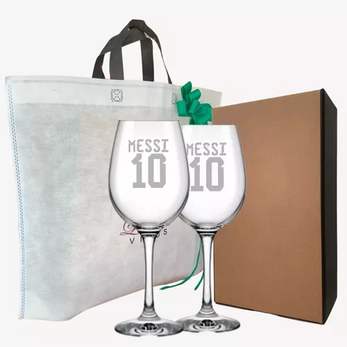 Copa De Vino Grabada Personalizada + Estuche Sx Wina - Sodex