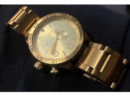 Relógio Nixon 51.30 Dourado Original