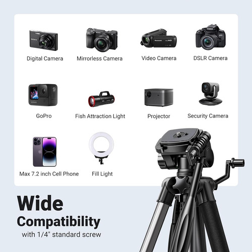 Trípode Profesional Cámaras Canon Nikon Dslr Ugreen - 15187