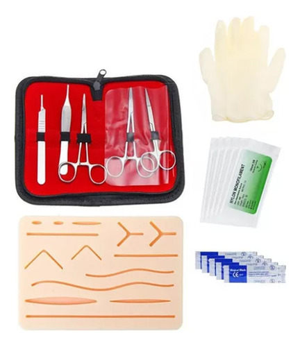 Kit Estuche De Disección/sutura Para Estudiantes De Medicina