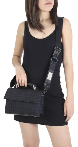 Bolsa Para Mujer Briefcase Cloe Nylon Acolchada
