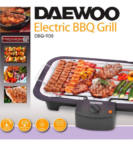 Parrilla eléctrica Daewoo DBQ-908 220V - 240V