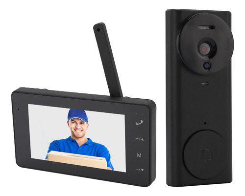 Sistema De Intercomunicación Wifi Con Videoportero, 8 Mp, 10
