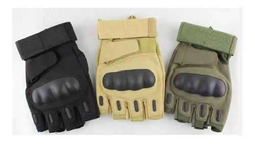 Guantes Tacticos Mitones Militar Policial Motocilista