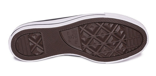 Zapatillas Chuck Taylor Plataforma De Cuero Negra Converse