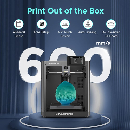 Flashforge Adventurer Impresora 3d 5m Automática Mmg