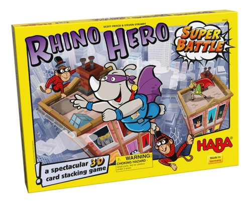 Juego De Mesa - Rhino Hero Super Battle