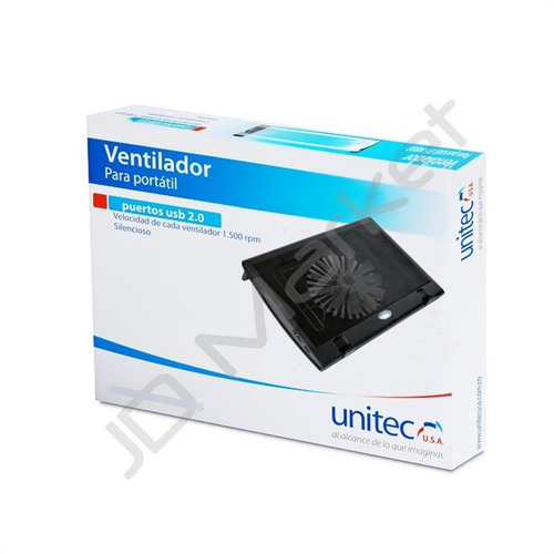 Imagen 5 de 6 de Base Refrigerante Unitec Hdw-688, 3 Niveles / 1 Ventilador