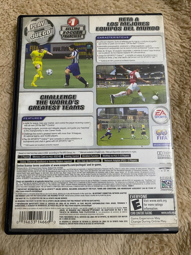 Ea Sports Fifa 2004 | Caja Y Manual (Usado)