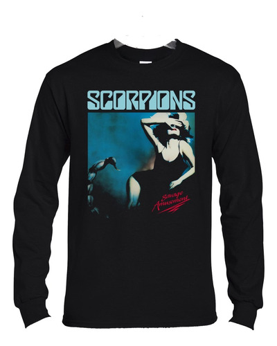 Polera Ml Scorpions Savage Amusement Rock Abominatron