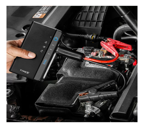 Type S Arrancador De Batería Portátil, Con Luz Led Msi