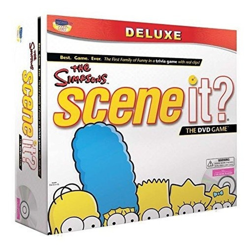 The Simpsons Scene It Juego Con Dvd Trivia Preguntas