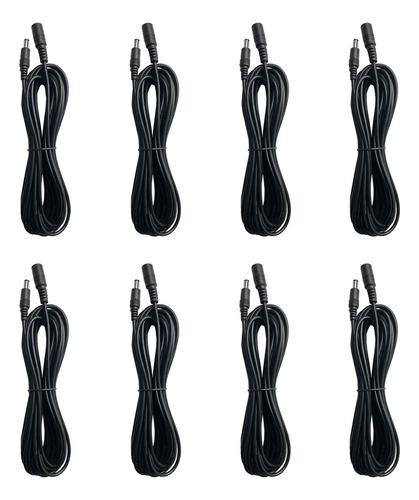 Cable De Extensin De Alimentacin, Paquete De 8 Adaptadores D