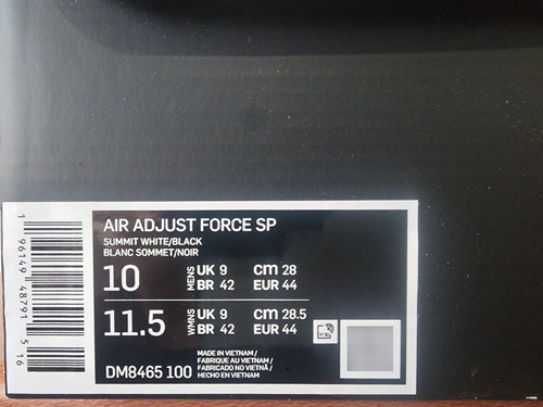 Nike Ambush Air Adjust Force, 10 Us, 28 Mx (Usado)