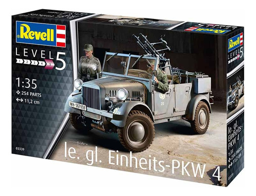 Revell 03339 Le Gl Einheits Pkw 4 1:35