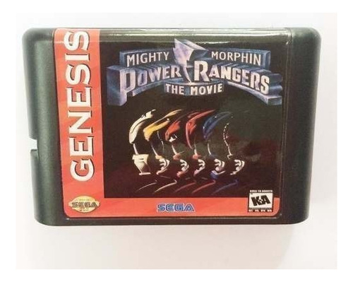 Mighty Morphin Power Rangers Movie Mega Drive Genesis