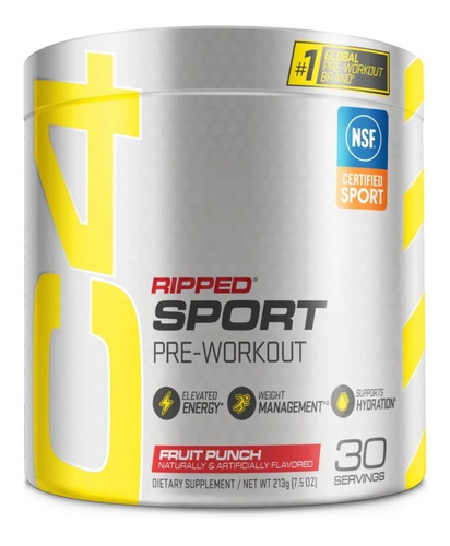 C4 Ripped Sport 30serv Cellucor - Energy + Weight Management
