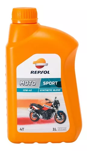 Aceite Repsol De Motor Para Moto 4t-10w40 Racing Sintetico