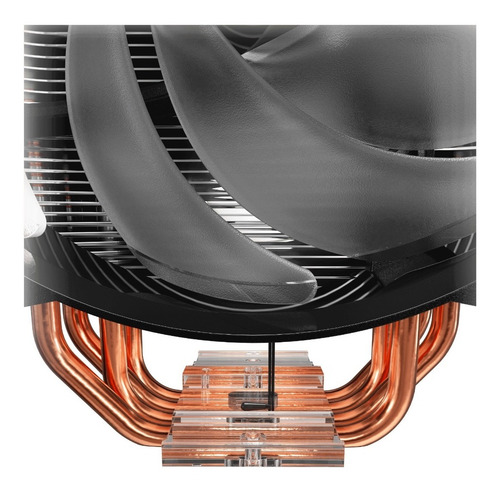 Imagen 7 de 10 de Cpu Fan Coolermaster Masterair Ma410m Argb Amd Intel