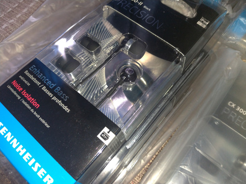 Fone Ouvido Sennheiser Cx 300 I I Precision In-ear (lacrado)