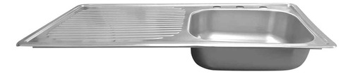 Tarja Empotrar Acero Inox Escurridor Izquierdo 100 X 50 Cm