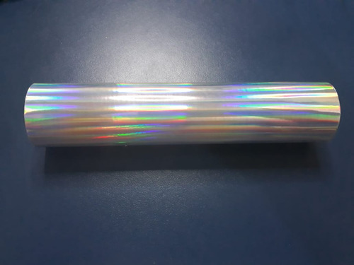 Foil Quill Prata Holográfico - Caneta Térmica - 16x5 M
