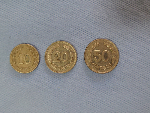 Monedas Sucres Ecuador