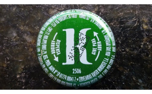 Tampinha Antiga Cerveja Kaiser Radler 250 Ml - A98 (Usado)