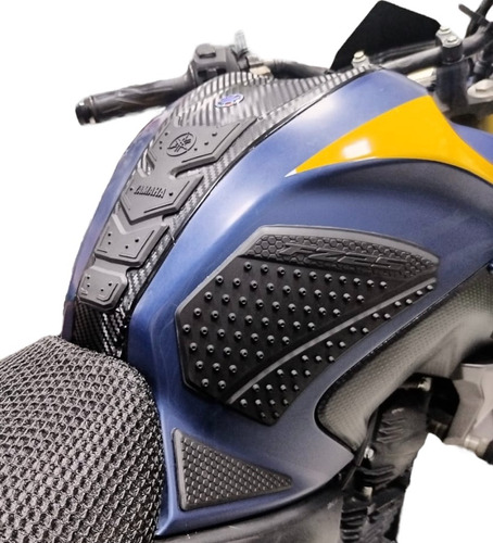 Kit Protector Tanque + Pierneras En Caucho Yamaha Fz25 