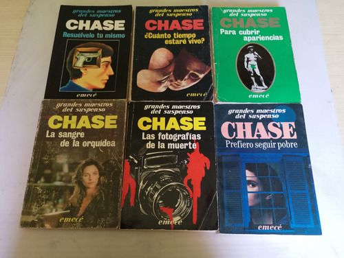 Libros - Novelas De - James Hadley Chase - Policiales. (Usado)