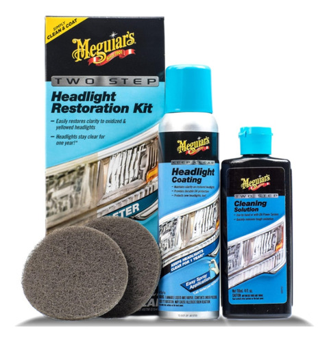 Kit Restaurador De Faros Delanteros Liquido Para Autos