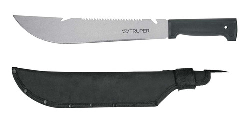 Truper T-460-12xb Machete Rambo 12' Cacha Negra Con Funda