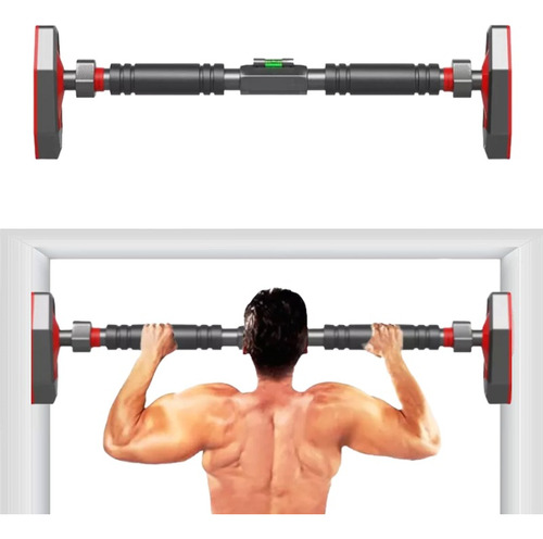 Barra Dominada De Puerta Pared Ajustable Abdominal Gym Casa